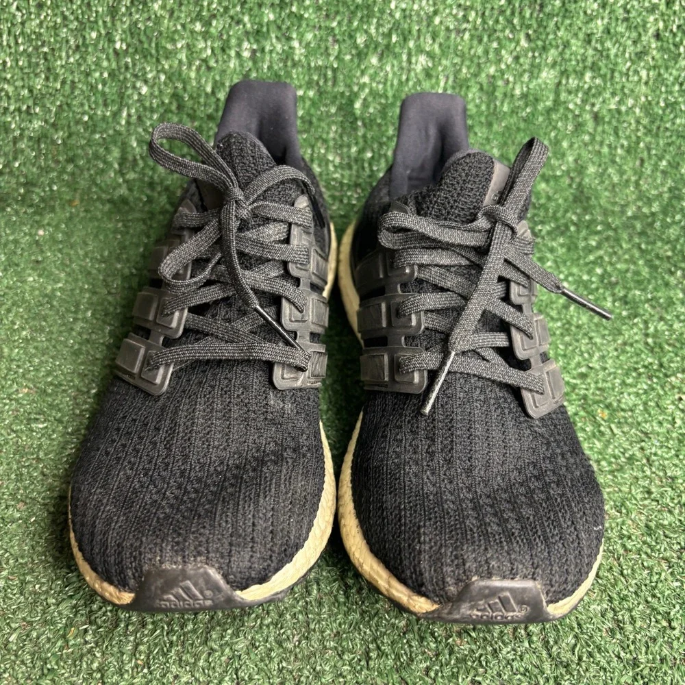 Adidas Ultra Boost BB6149 Primeknit Athletic Running Sneaker Core Black Mens 7